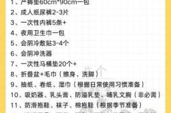 7.12待产包需要准备什么