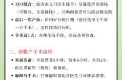 第二次剖腹产有哪些注意事项