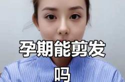 怀孕能不能剪头发