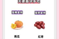 备孕前要准备什么食物