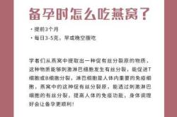 备孕吃燕窝有啥益处