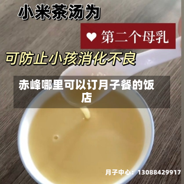 赤峰哪里可以订月子餐的饭店