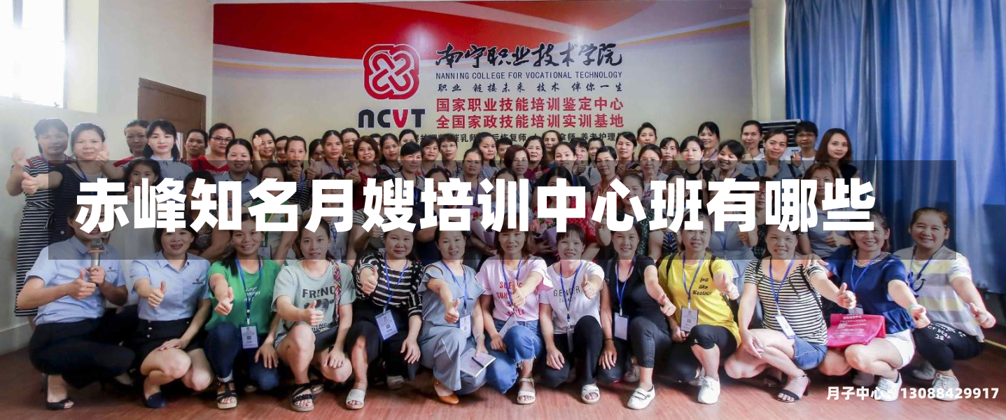 赤峰知名月嫂培训中心班有哪些