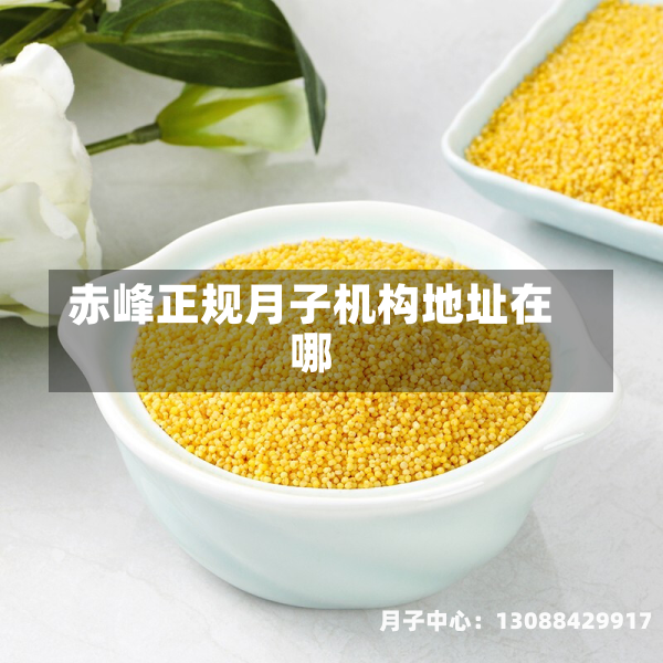 赤峰正规月子机构地址在哪