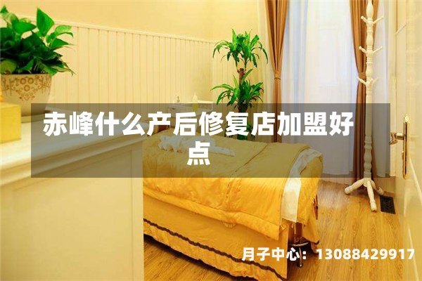 赤峰什么产后修复店加盟好点
