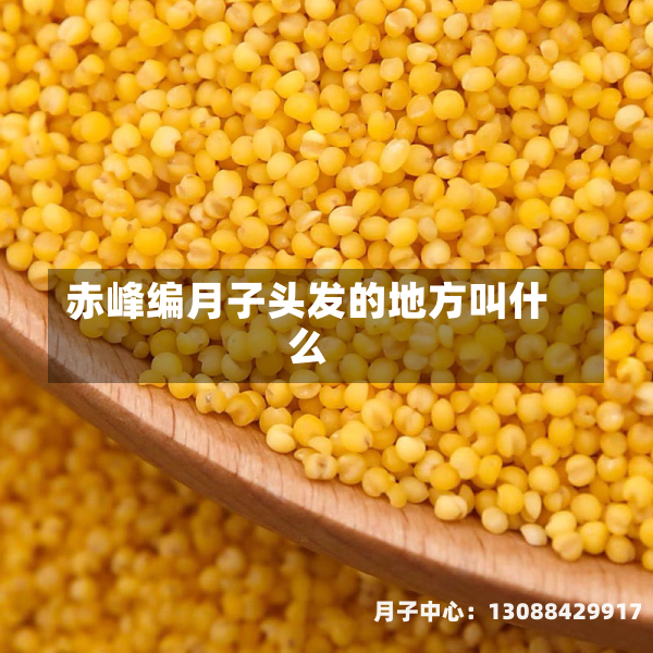 赤峰编月子头发的地方叫什么