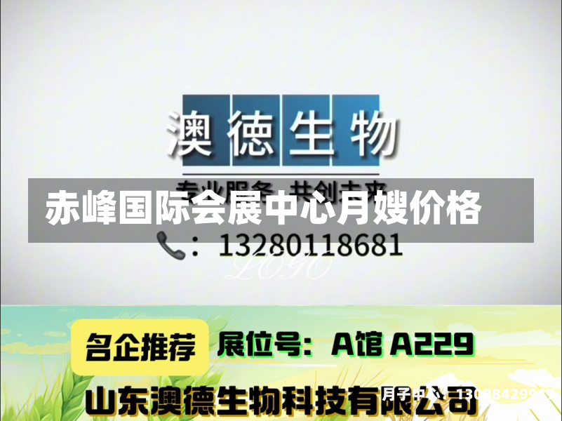 赤峰国际会展中心月嫂价格