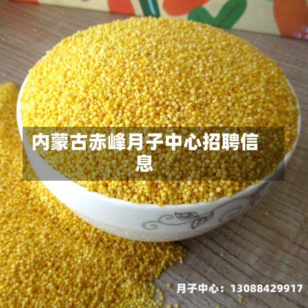内蒙古赤峰月子中心招聘信息