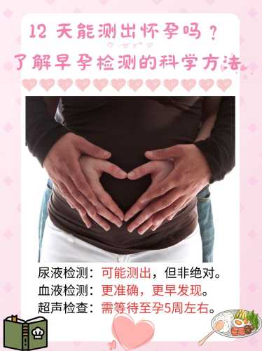 怀孕多少天能测-第1张图片