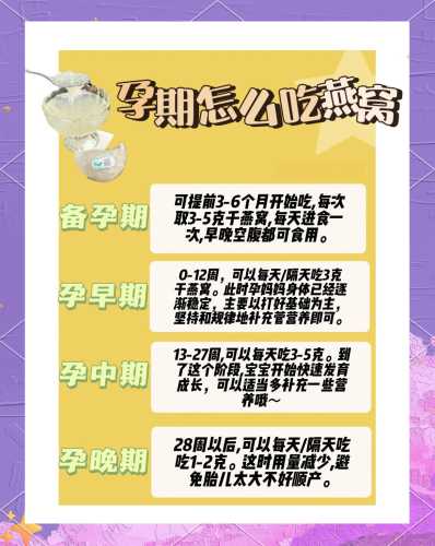 备孕期间燕窝多久吃一次-第1张图片