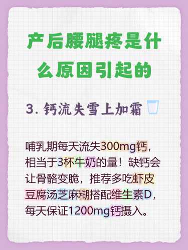 产后腰椎酸痛如何缓解-第1张图片