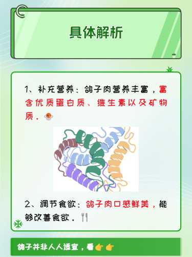 产后吃鸽子有啥好处-第1张图片