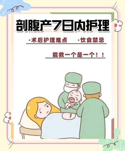 剖腹产后压肚子压几次-第1张图片