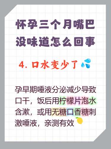 孕反嘴巴太苦该怎么解决-第1张图片