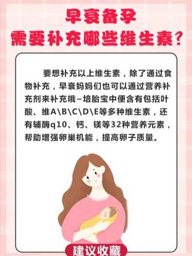 备孕需补充哪些维生素-第1张图片