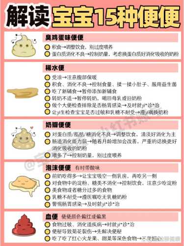 婴儿的便便如何判断是否正常-第1张图片